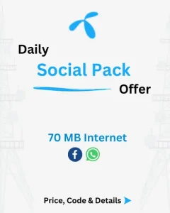 Telenor Daily Social Pack Offer Price, Code, Details