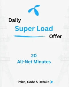 Telenor Daily Superload Offer Price, Code, Details