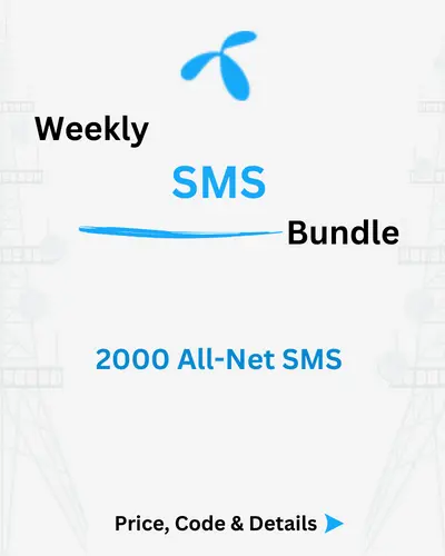 Telenor Weekly SMS Bundle Price, Code, Details