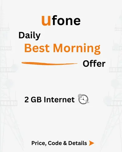 Ufone Daily Best Morning Offer Price, Code, Details